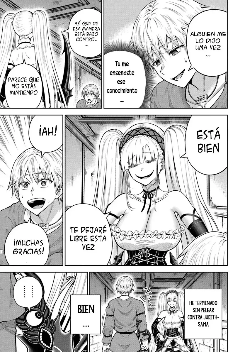 Dungeon ni Hisomu Yandere na Kanojo ni Ore wa Nando mo Korosareru Capítulo 18.1 - Página 7 en español