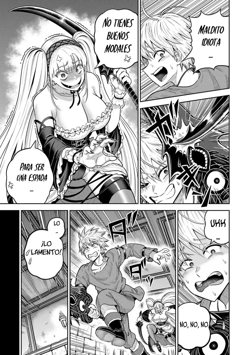 Dungeon ni Hisomu Yandere na Kanojo ni Ore wa Nando mo Korosareru Capítulo 18.1 - Página 9 en español