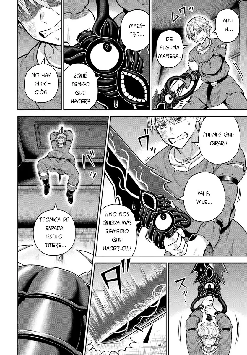 Dungeon ni Hisomu Yandere na Kanojo ni Ore wa Nando mo Korosareru Capítulo 19.1 - Página 10 en español