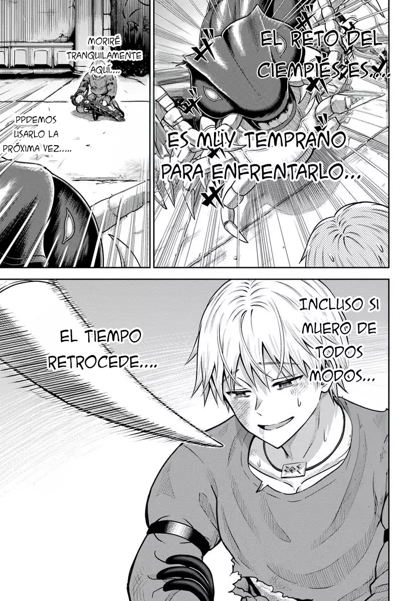 Dungeon ni Hisomu Yandere na Kanojo ni Ore wa Nando mo Korosareru Capítulo 19.1 - Página 17 en español