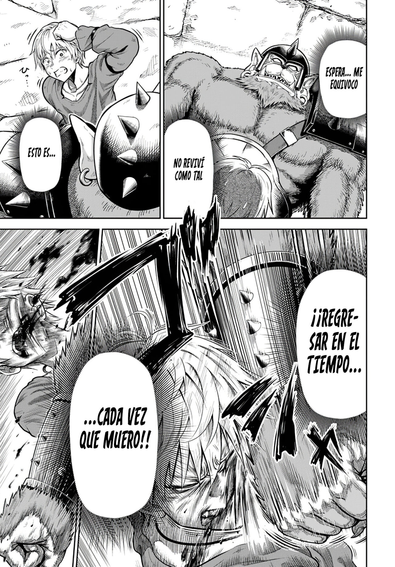 Dungeon ni Hisomu Yandere na Kanojo ni Ore wa Nando mo Korosareru Capítulo 2 - Página 12 en español