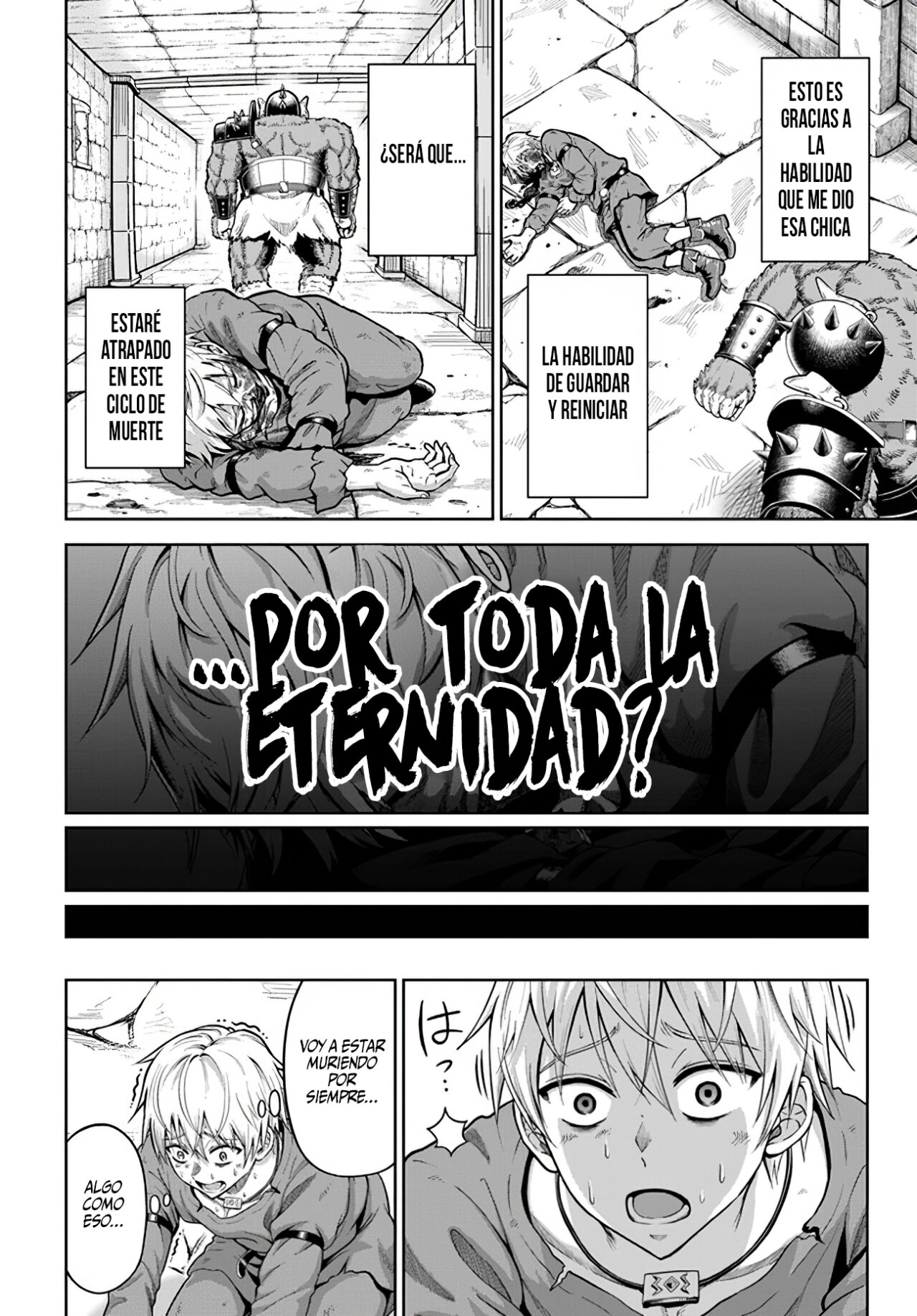 Dungeon ni Hisomu Yandere na Kanojo ni Ore wa Nando mo Korosareru Capítulo 2 - Página 13 en español