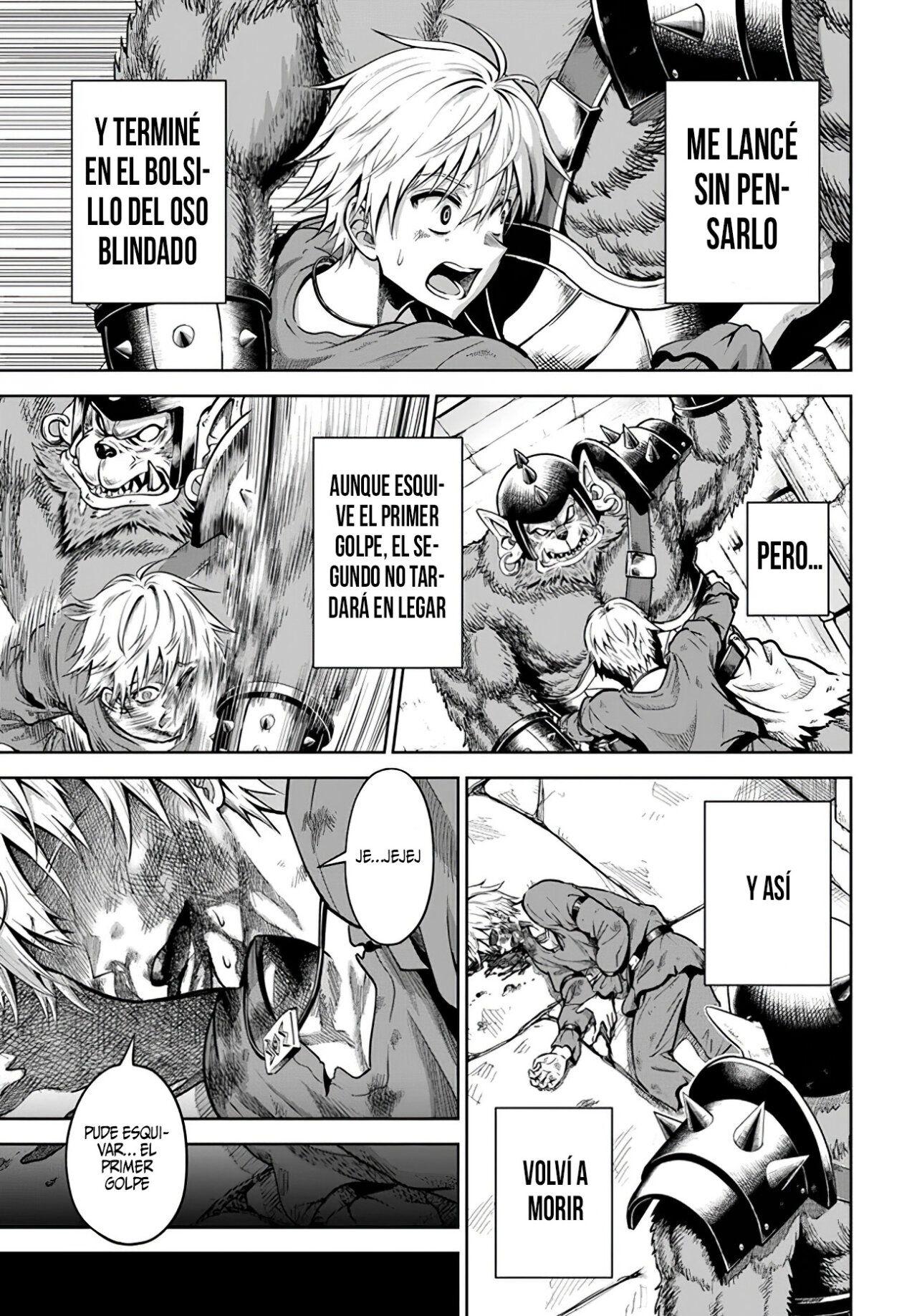 Dungeon ni Hisomu Yandere na Kanojo ni Ore wa Nando mo Korosareru Capítulo 2 - Página 20 en español