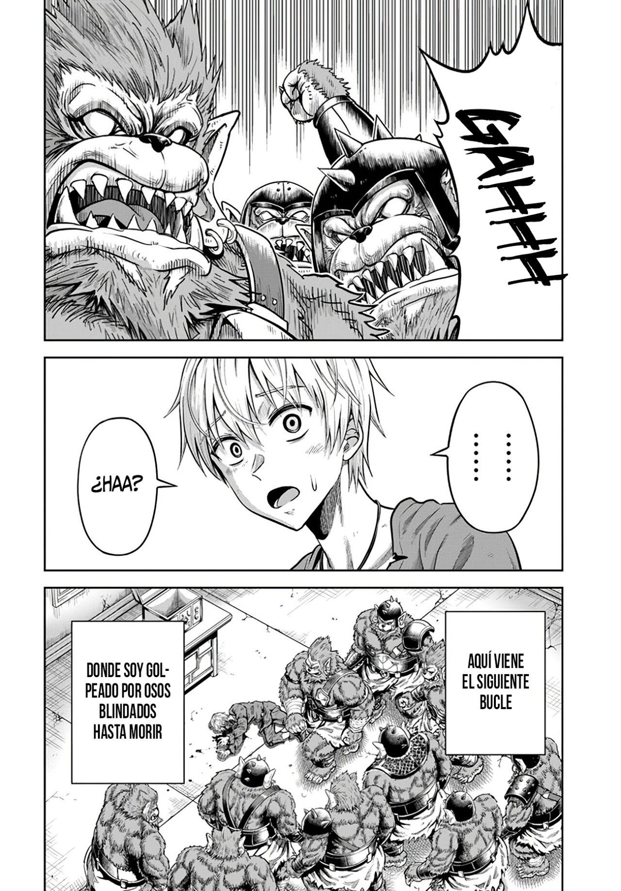 Dungeon ni Hisomu Yandere na Kanojo ni Ore wa Nando mo Korosareru Capítulo 2 - Página 40 en español