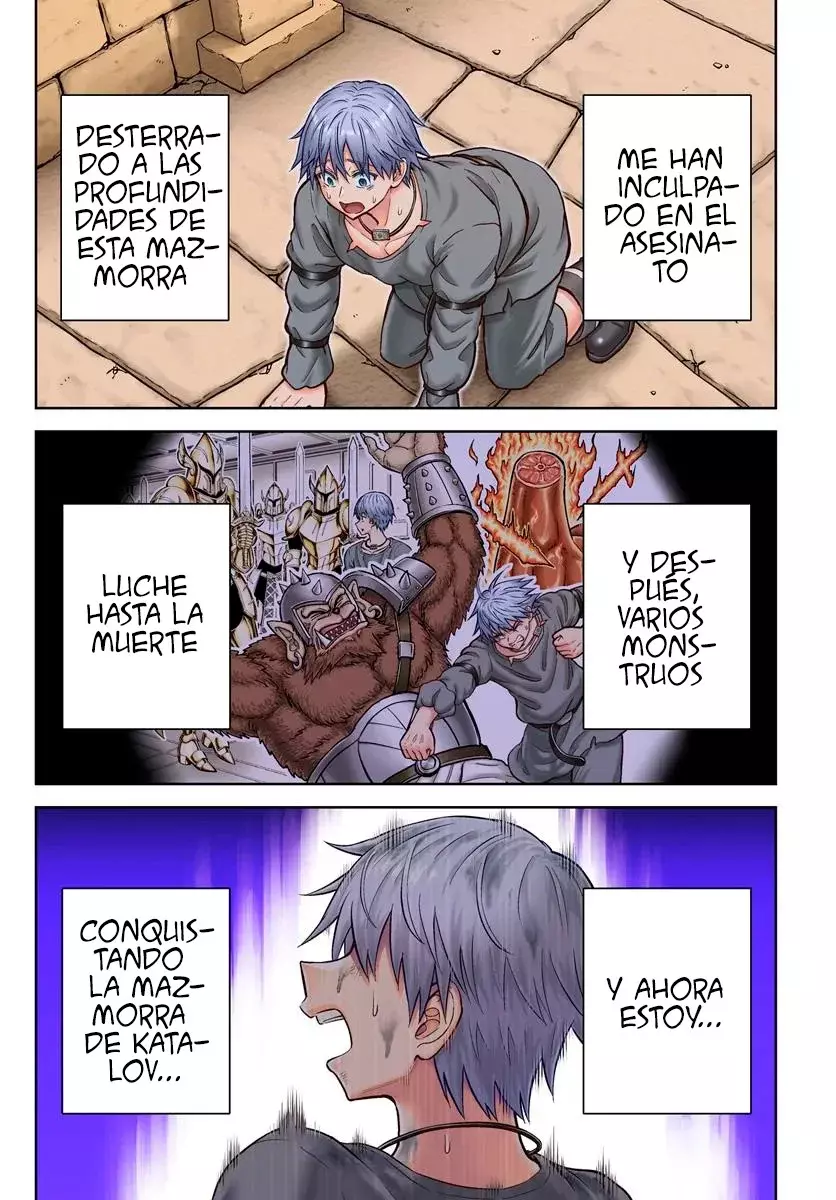 Dungeon ni Hisomu Yandere na Kanojo ni Ore wa Nando mo Korosareru Capítulo 20.1 - Página 3 en español