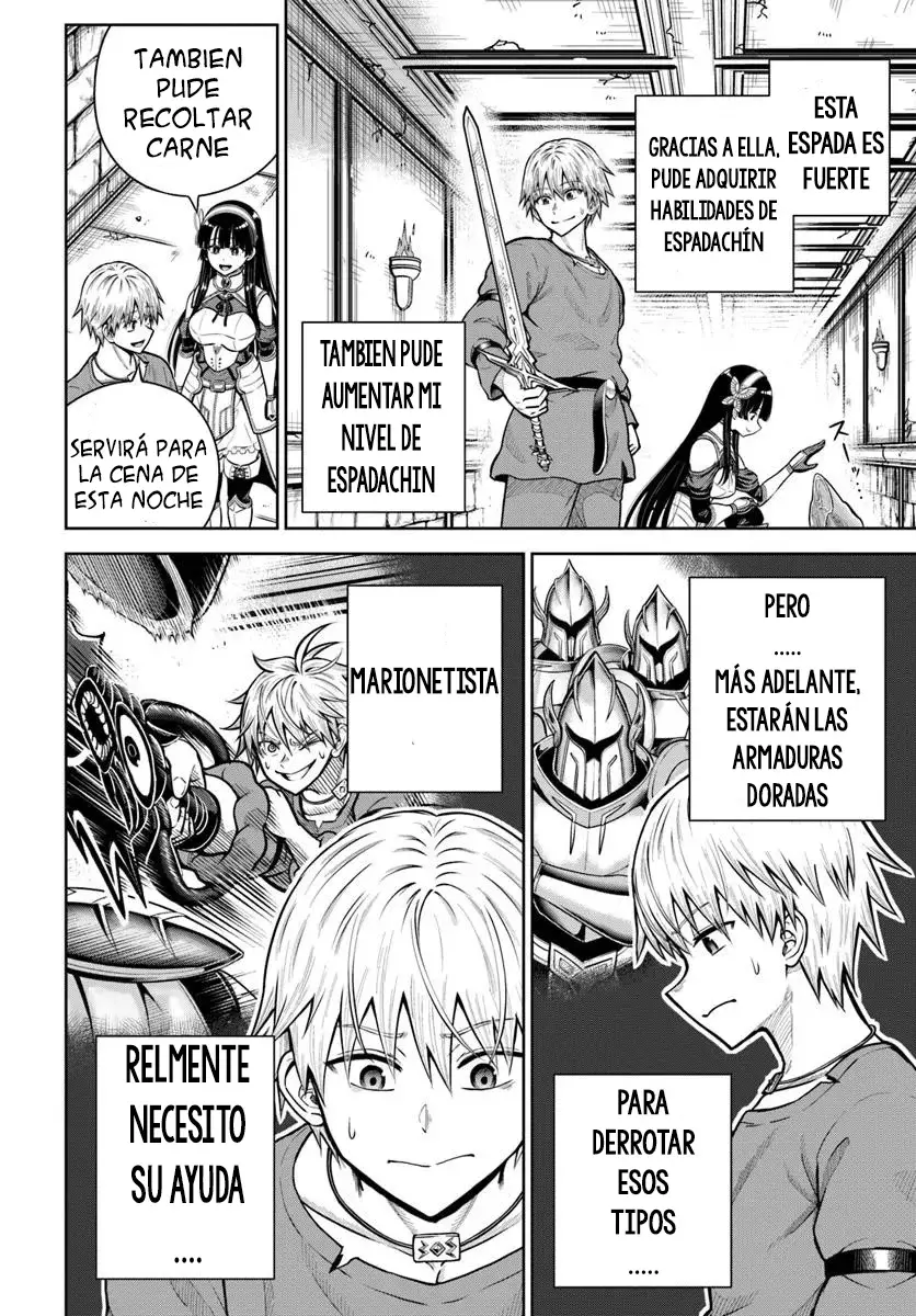 Dungeon ni Hisomu Yandere na Kanojo ni Ore wa Nando mo Korosareru Capítulo 23.2 - Página 10 en español