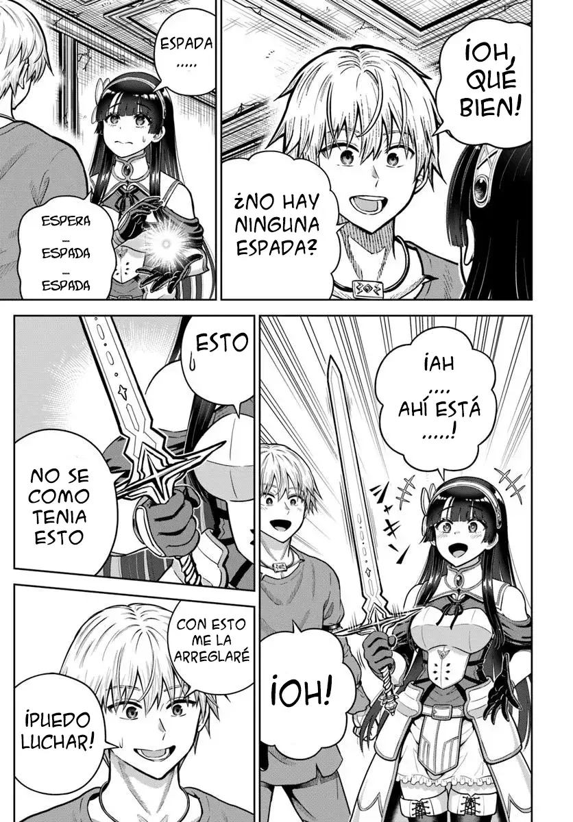 Dungeon ni Hisomu Yandere na Kanojo ni Ore wa Nando mo Korosareru Capítulo 23.2 - Página 7 en español