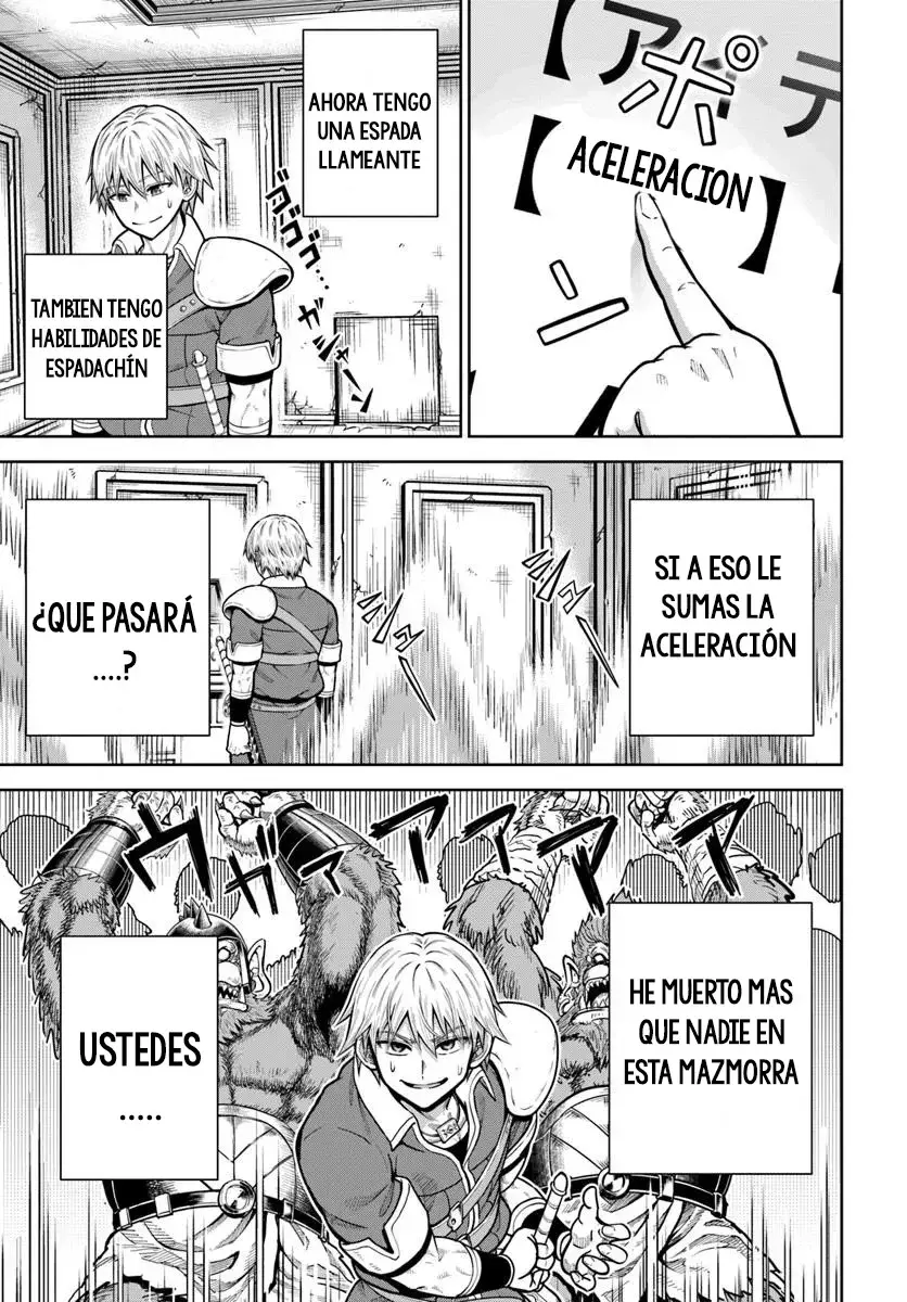 Dungeon ni Hisomu Yandere na Kanojo ni Ore wa Nando mo Korosareru Capítulo 27.1 - Página 9 en español