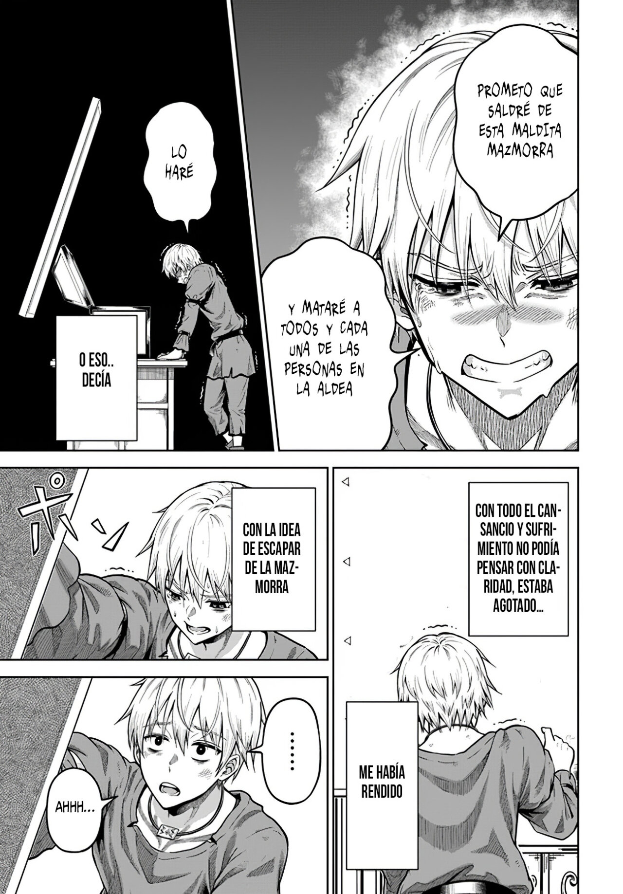 Dungeon ni Hisomu Yandere na Kanojo ni Ore wa Nando mo Korosareru Capítulo 3.2 - Página 11 en español
