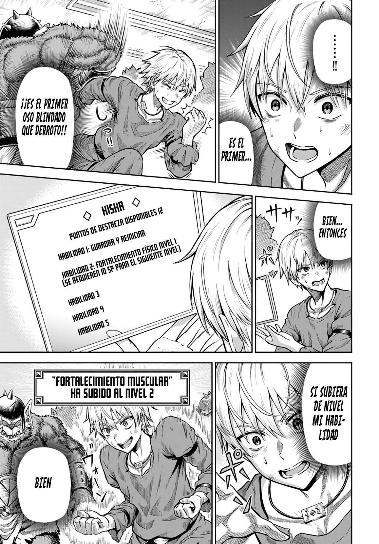 Dungeon ni Hisomu Yandere na Kanojo ni Ore wa Nando mo Korosareru Capítulo 3.2 - Página 7 en español