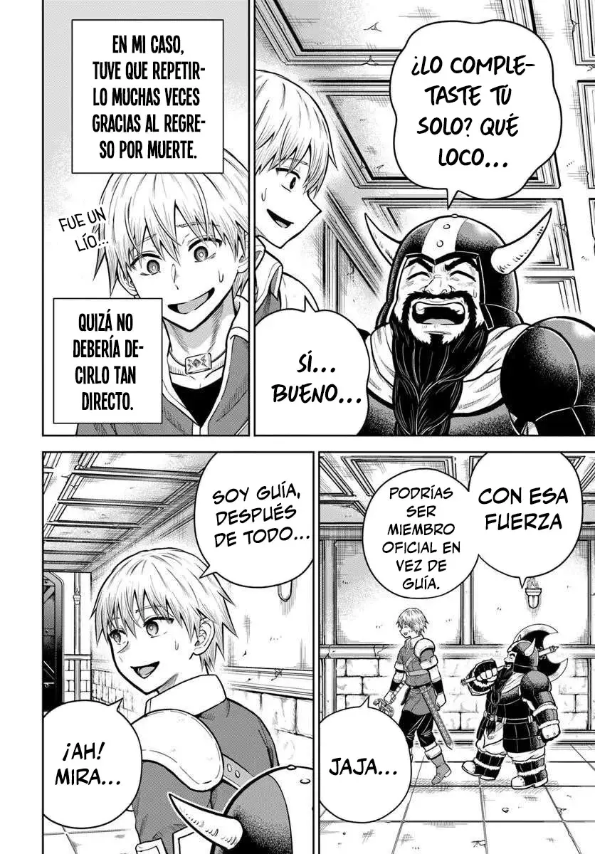 Dungeon ni Hisomu Yandere na Kanojo ni Ore wa Nando mo Korosareru Capítulo 31.2 - Página 8 en español