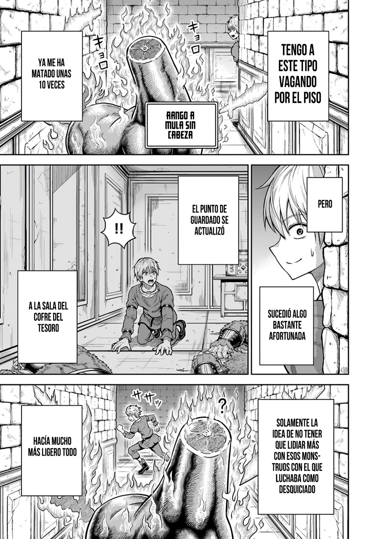 Dungeon ni Hisomu Yandere na Kanojo ni Ore wa Nando mo Korosareru Capítulo 4.1 - Página 6 en español
