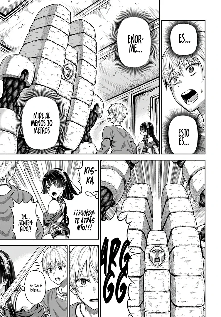 Dungeon ni Hisomu Yandere na Kanojo ni Ore wa Nando mo Korosareru Capítulo 4.2 - Página 10 en español