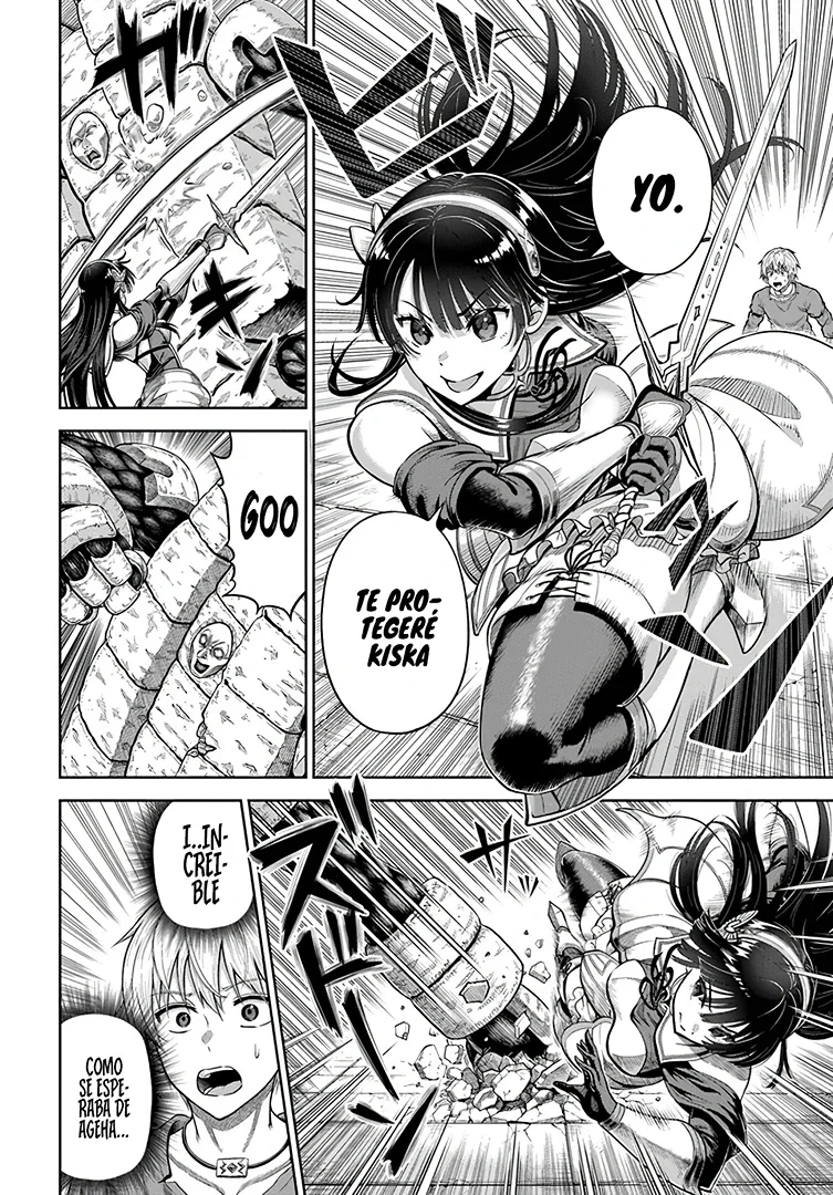 Dungeon ni Hisomu Yandere na Kanojo ni Ore wa Nando mo Korosareru Capítulo 4.2 - Página 11 en español