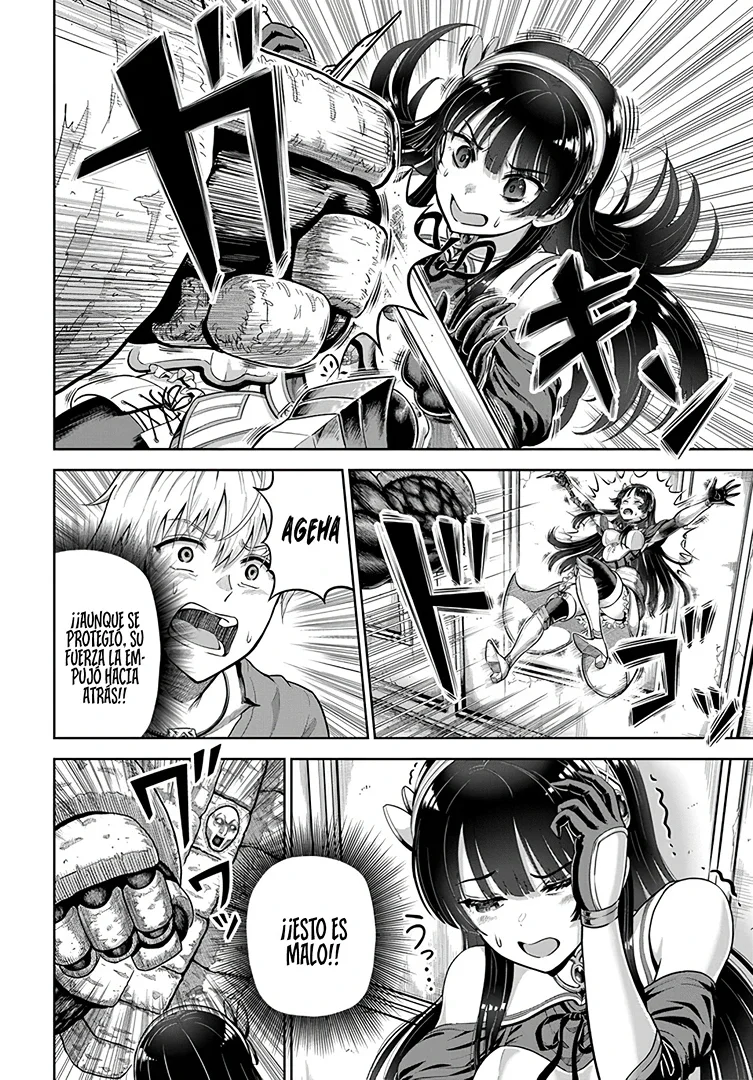 Dungeon ni Hisomu Yandere na Kanojo ni Ore wa Nando mo Korosareru Capítulo 4.2 - Página 13 en español