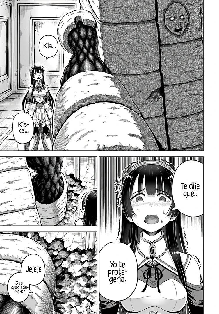 Dungeon ni Hisomu Yandere na Kanojo ni Ore wa Nando mo Korosareru Capítulo 4.2 - Página 16 en español