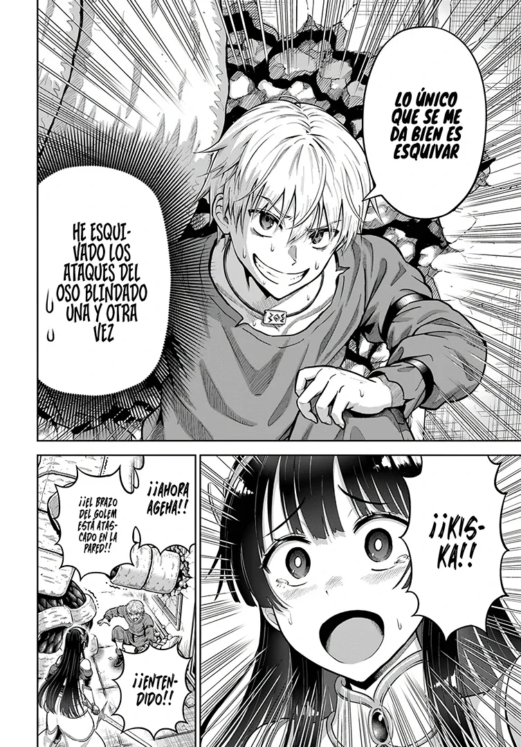 Dungeon ni Hisomu Yandere na Kanojo ni Ore wa Nando mo Korosareru Capítulo 4.2 - Página 17 en español