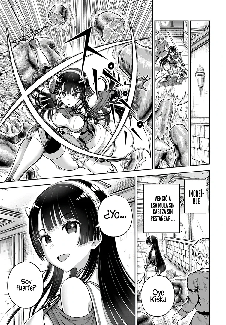 Dungeon ni Hisomu Yandere na Kanojo ni Ore wa Nando mo Korosareru Capítulo 4.2 - Página 4 en español