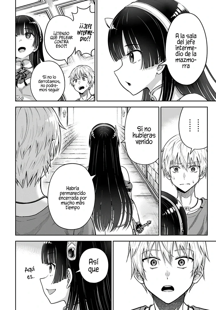 Dungeon ni Hisomu Yandere na Kanojo ni Ore wa Nando mo Korosareru Capítulo 4.2 - Página 7 en español