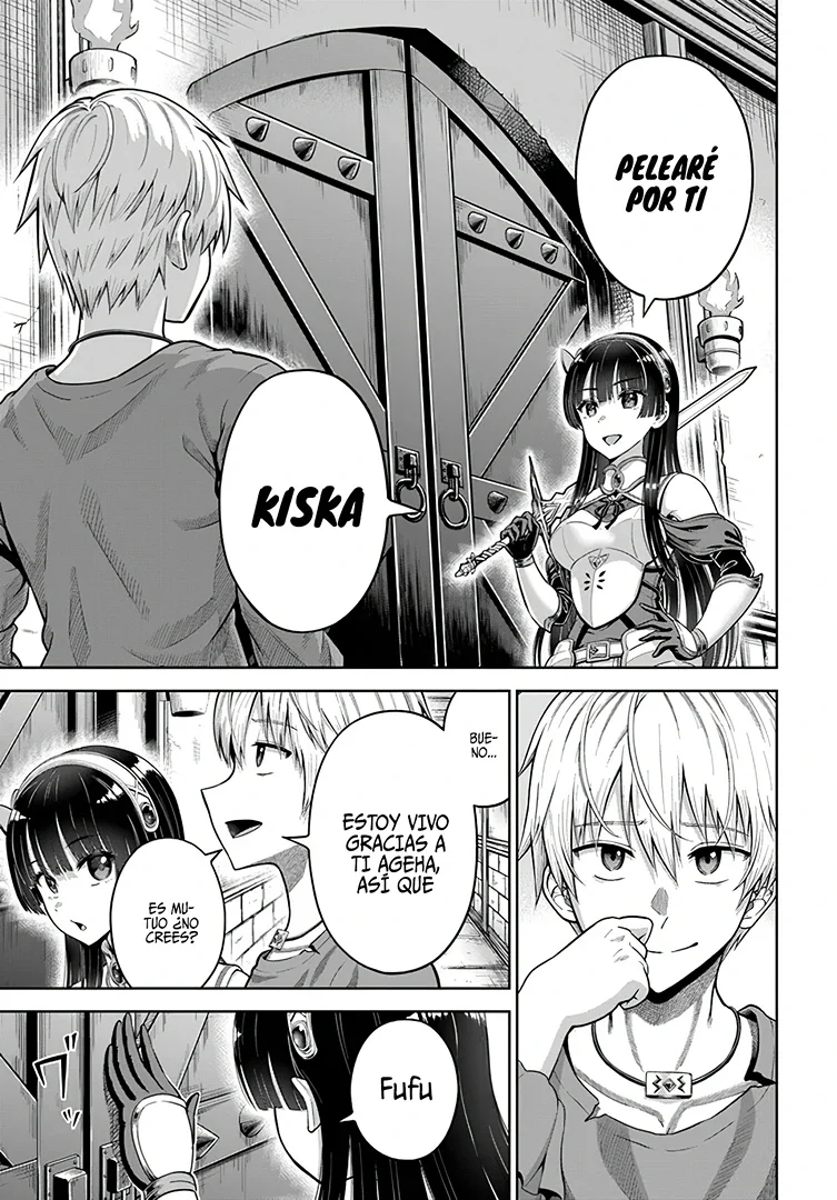Dungeon ni Hisomu Yandere na Kanojo ni Ore wa Nando mo Korosareru Capítulo 4.2 - Página 8 en español