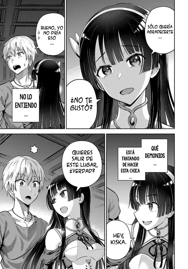 Dungeon ni Hisomu Yandere na Kanojo ni Ore wa Nando mo Korosareru Capítulo 4 - Página 17 en español