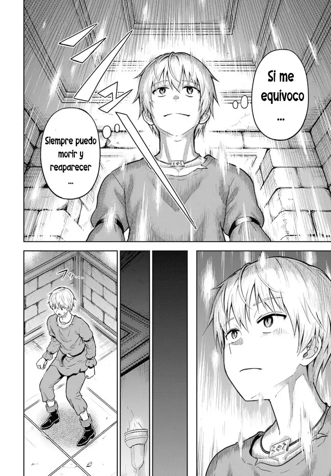 Dungeon ni Hisomu Yandere na Kanojo ni Ore wa Nando mo Korosareru Capítulo 4 - Página 8 en español