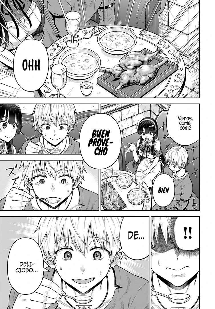 Dungeon ni Hisomu Yandere na Kanojo ni Ore wa Nando mo Korosareru Capítulo 5.1 - Página 17 en español