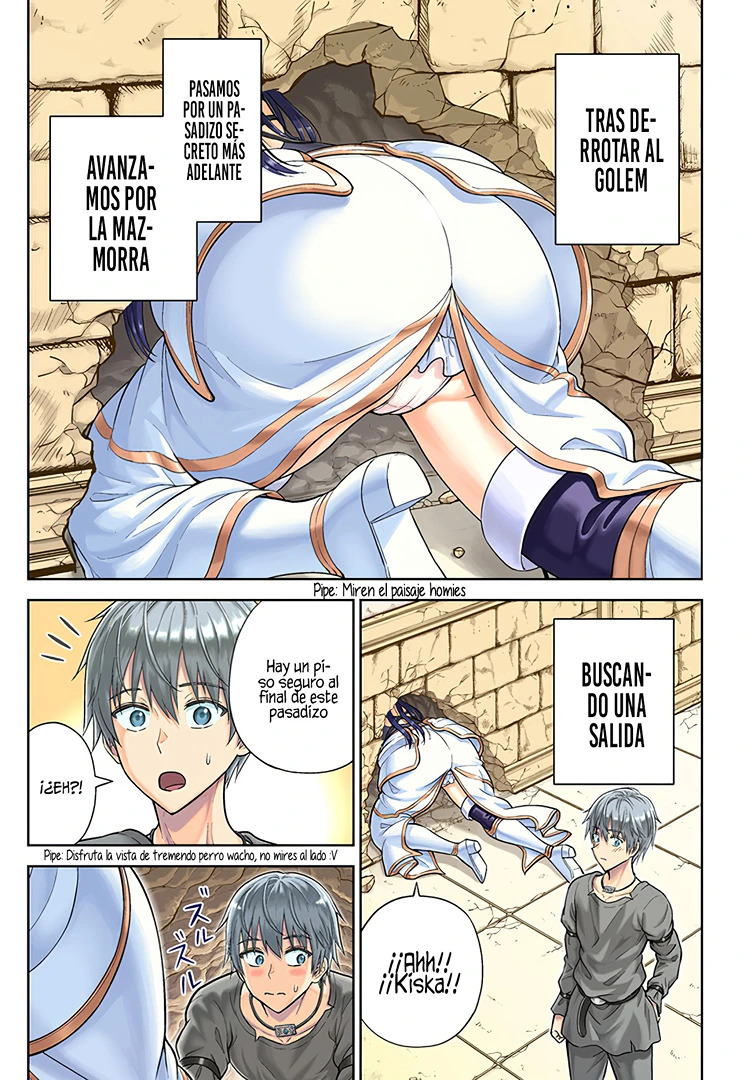 Dungeon ni Hisomu Yandere na Kanojo ni Ore wa Nando mo Korosareru Capítulo 5.1 - Página 4 en español