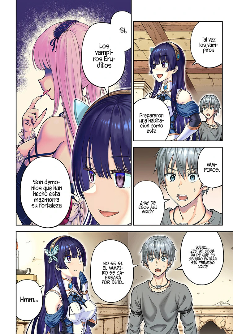 Dungeon ni Hisomu Yandere na Kanojo ni Ore wa Nando mo Korosareru Capítulo 5.1 - Página 6 en español
