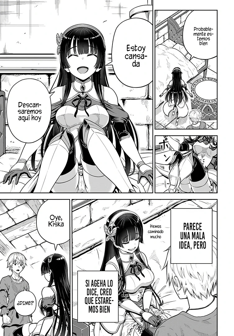 Dungeon ni Hisomu Yandere na Kanojo ni Ore wa Nando mo Korosareru Capítulo 5.1 - Página 7 en español