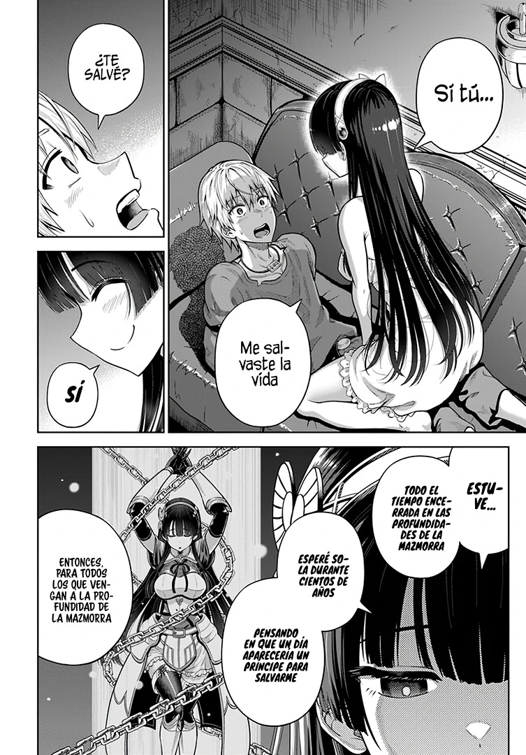 Dungeon ni Hisomu Yandere na Kanojo ni Ore wa Nando mo Korosareru Capítulo 5.2 - Página 7 en español