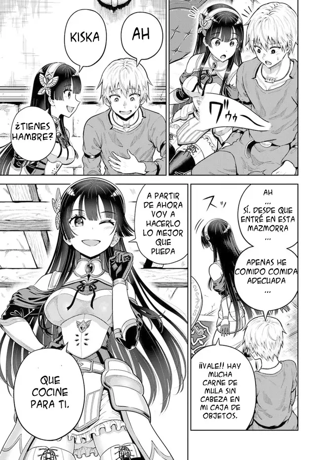 Dungeon ni Hisomu Yandere na Kanojo ni Ore wa Nando mo Korosareru Capítulo 5 - Página 15 en español