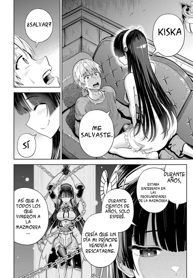 Dungeon ni Hisomu Yandere na Kanojo ni Ore wa Nando mo Korosareru Capítulo 5 - Página 28 en español