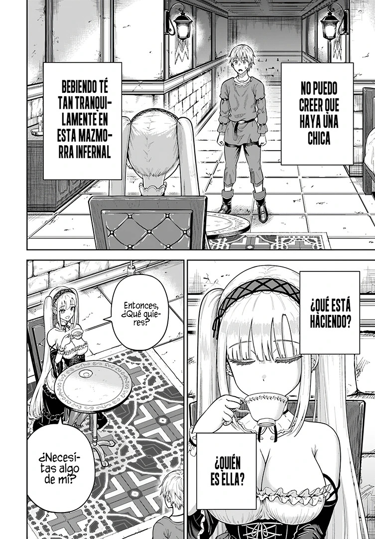 Dungeon ni Hisomu Yandere na Kanojo ni Ore wa Nando mo Korosareru Capítulo 6.2 - Página 10 en español