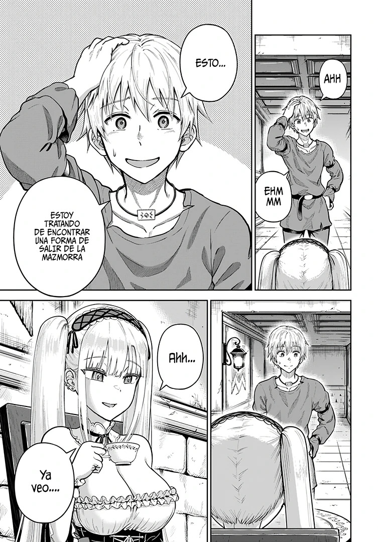 Dungeon ni Hisomu Yandere na Kanojo ni Ore wa Nando mo Korosareru Capítulo 6.2 - Página 11 en español