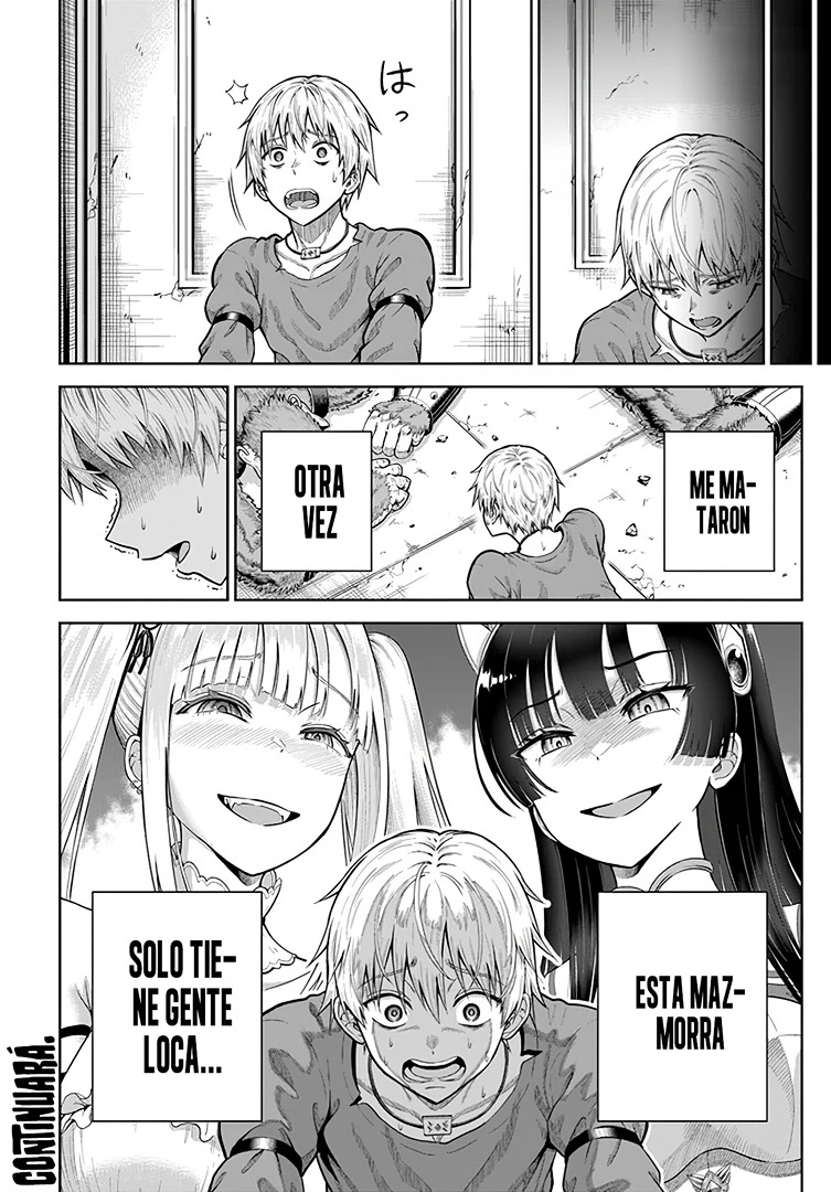 Dungeon ni Hisomu Yandere na Kanojo ni Ore wa Nando mo Korosareru Capítulo 6.2 - Página 16 en español