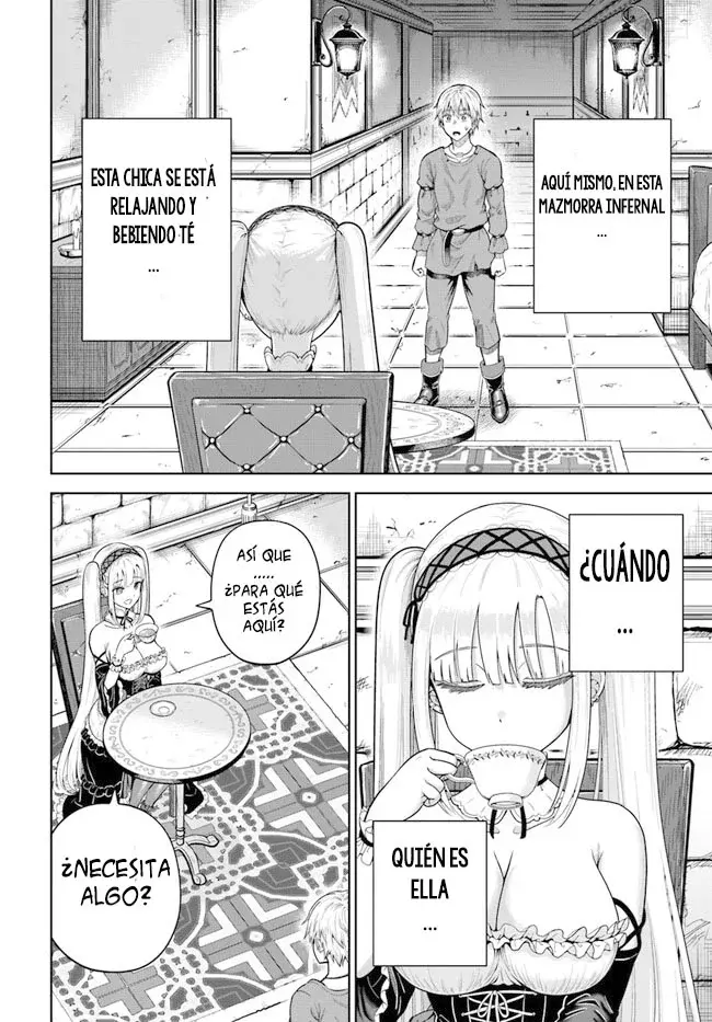 Dungeon ni Hisomu Yandere na Kanojo ni Ore wa Nando mo Korosareru Capítulo 6 - Página 28 en español