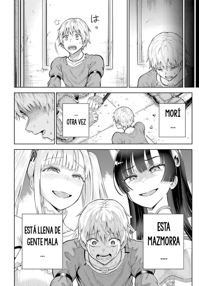 Dungeon ni Hisomu Yandere na Kanojo ni Ore wa Nando mo Korosareru Capítulo 6 - Página 34 en español