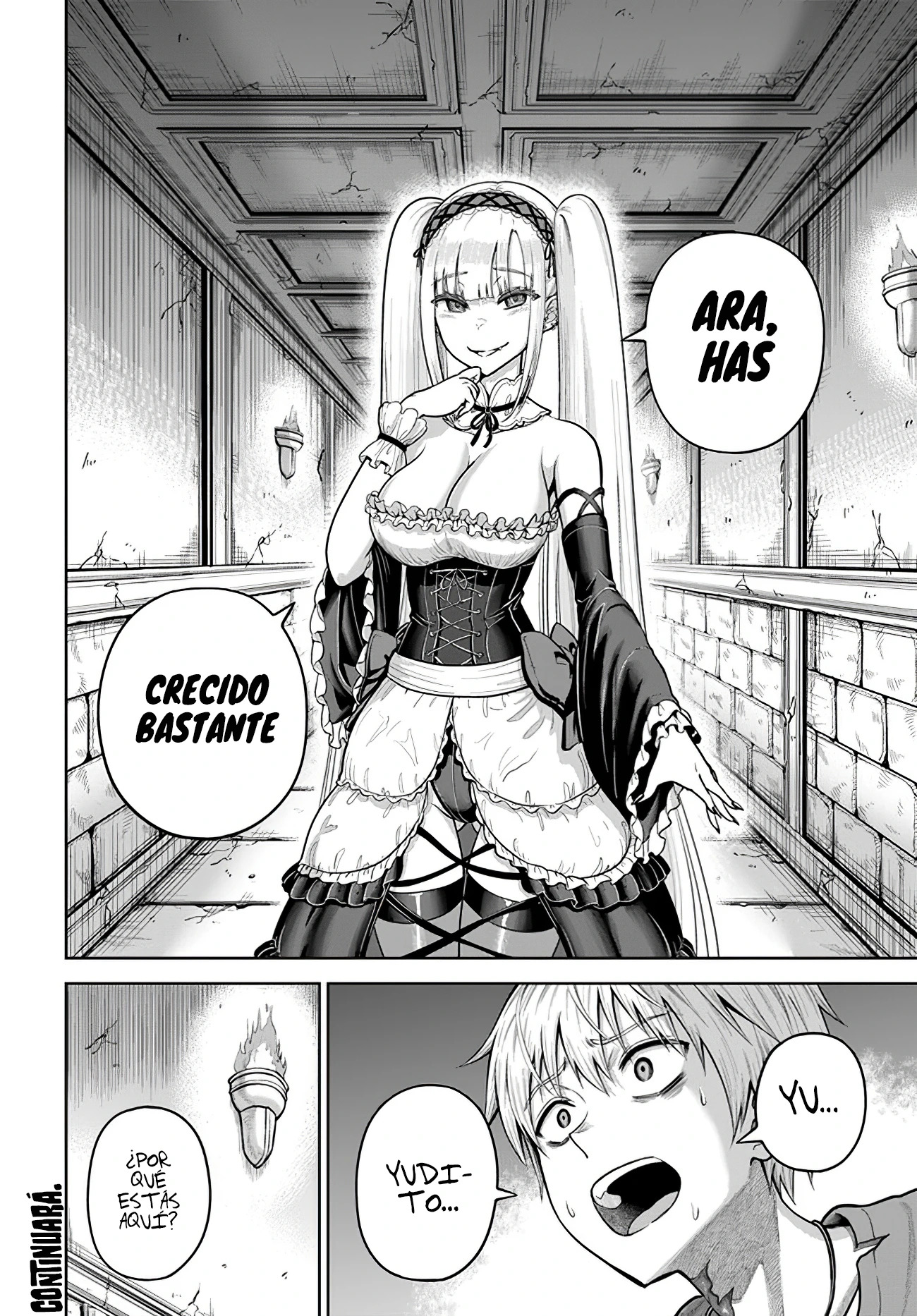 Dungeon ni Hisomu Yandere na Kanojo ni Ore wa Nando mo Korosareru Capítulo 7.2 - Página 15 en español
