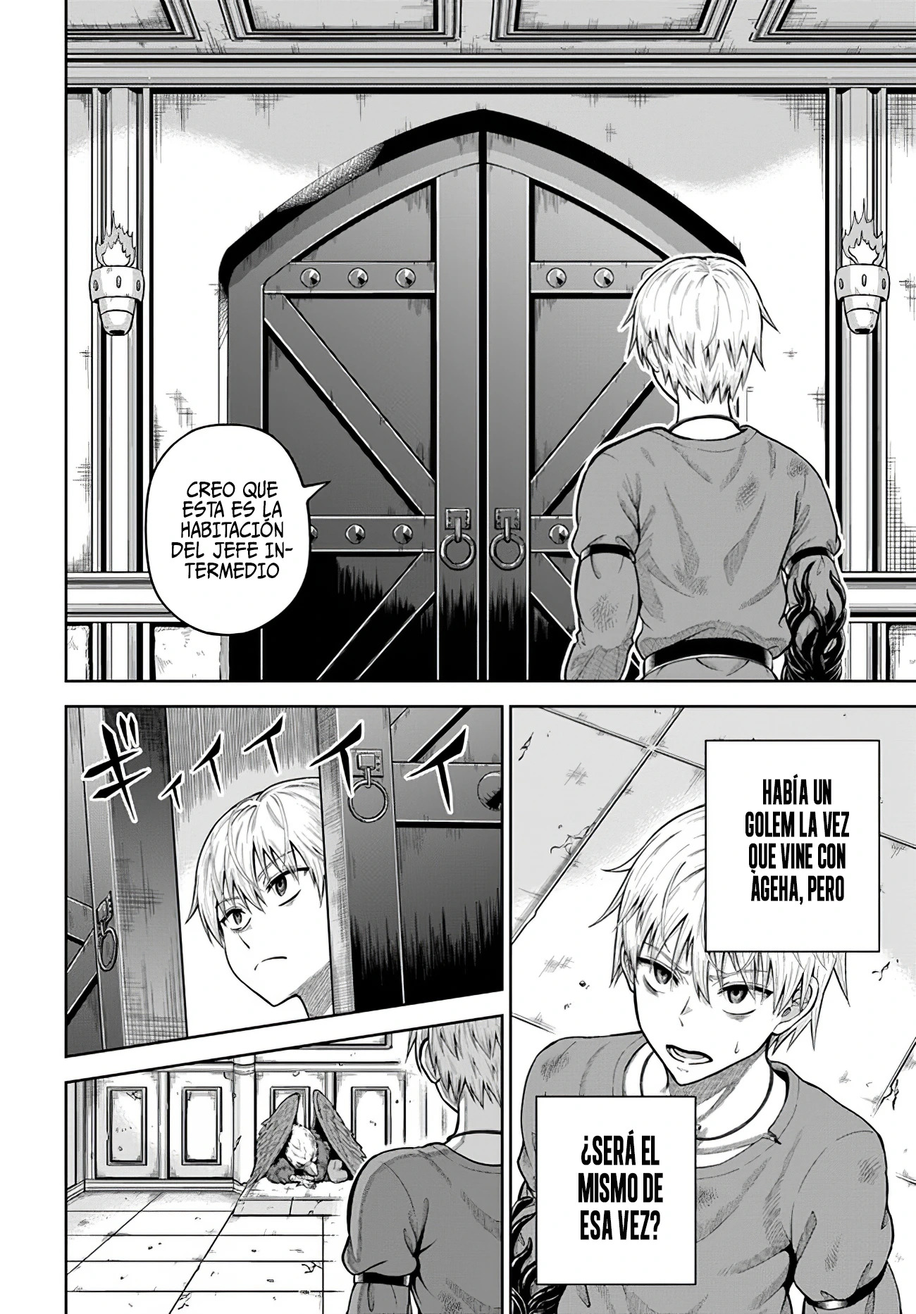 Dungeon ni Hisomu Yandere na Kanojo ni Ore wa Nando mo Korosareru Capítulo 7.2 - Página 5 en español