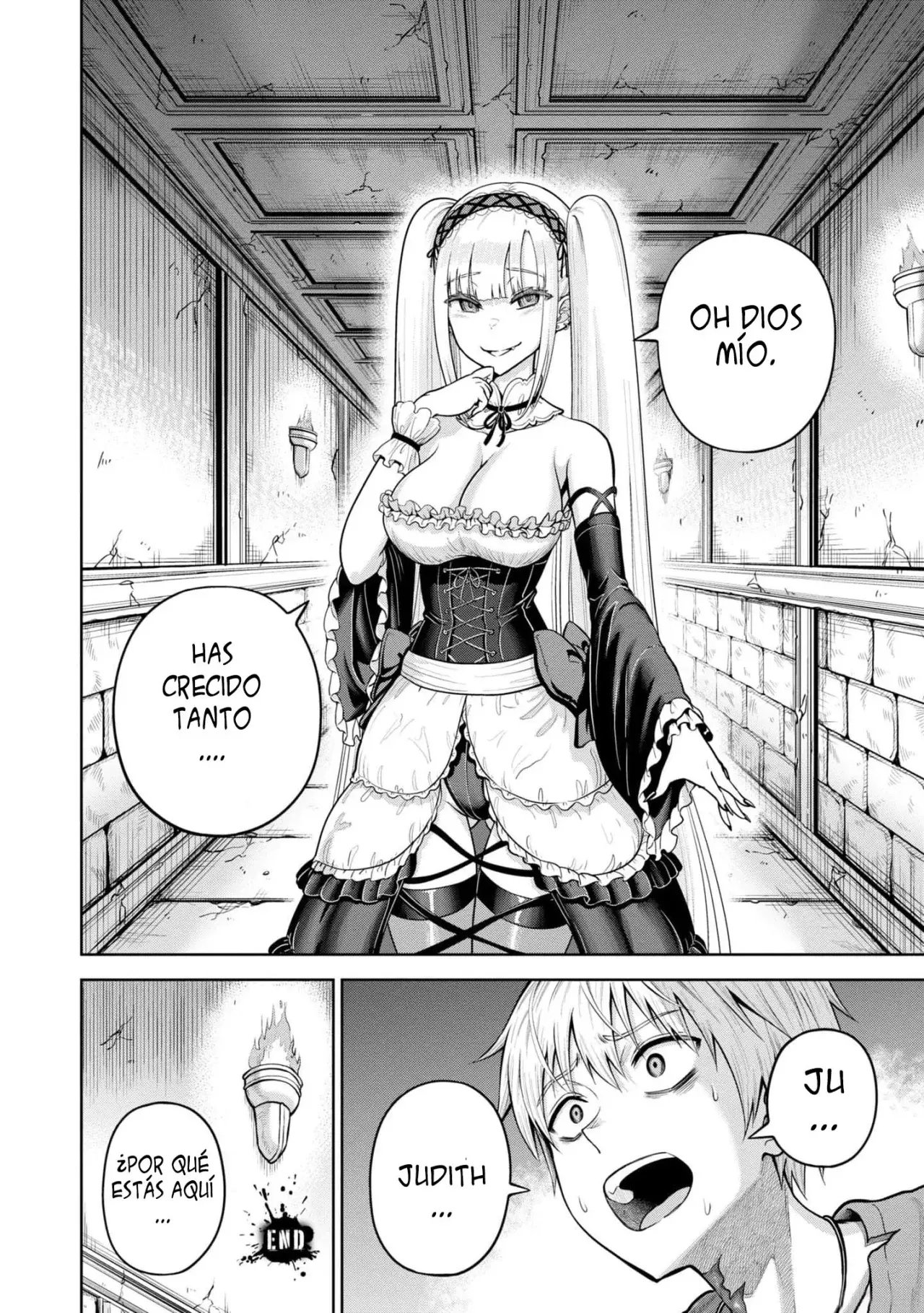 Dungeon ni Hisomu Yandere na Kanojo ni Ore wa Nando mo Korosareru Capítulo 7 - Página 31 en español