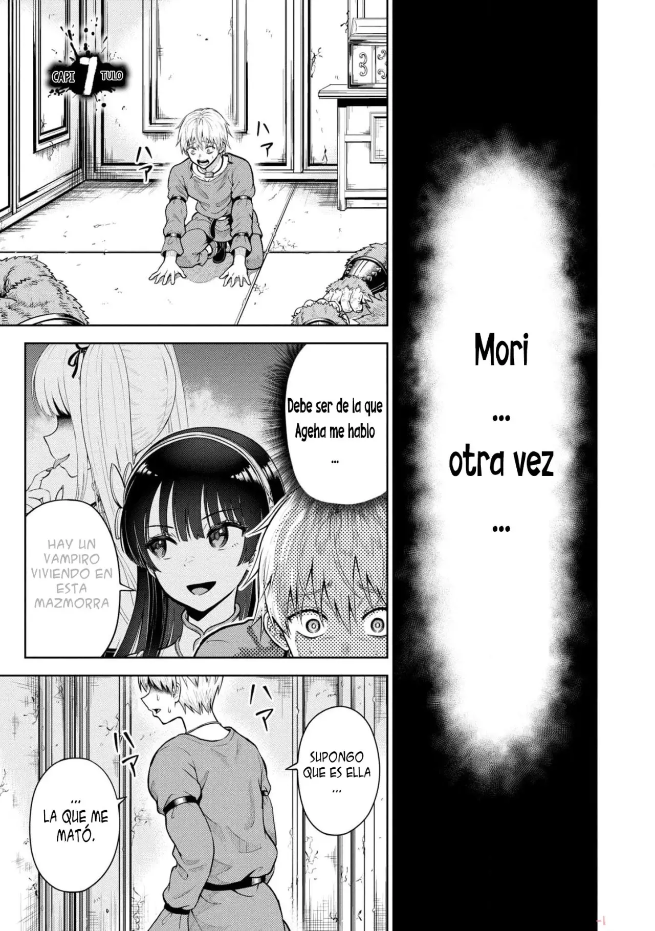 Dungeon ni Hisomu Yandere na Kanojo ni Ore wa Nando mo Korosareru Capítulo 7 - Página 4 en español