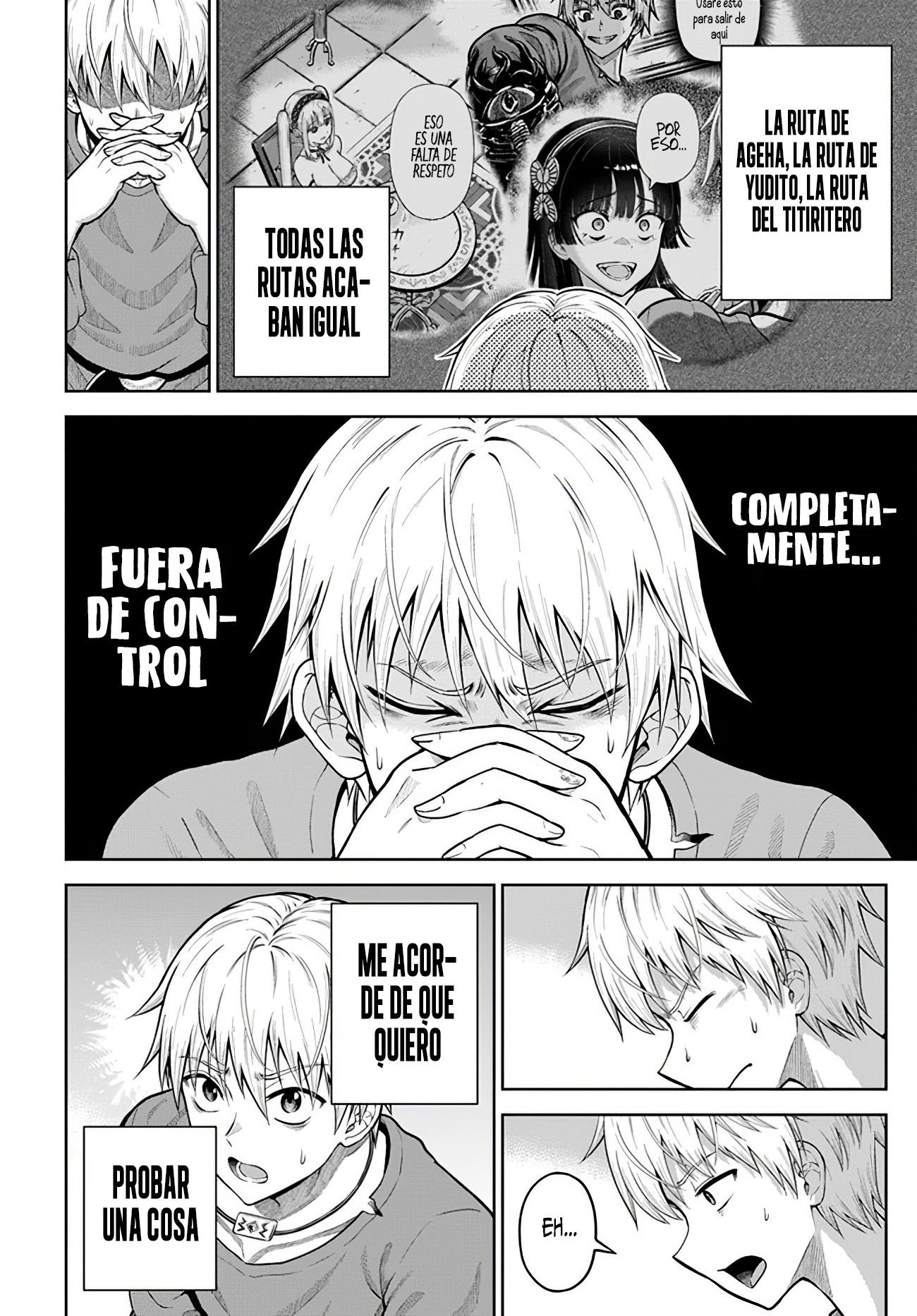 Dungeon ni Hisomu Yandere na Kanojo ni Ore wa Nando mo Korosareru Capítulo 8.2 - Página 14 en español