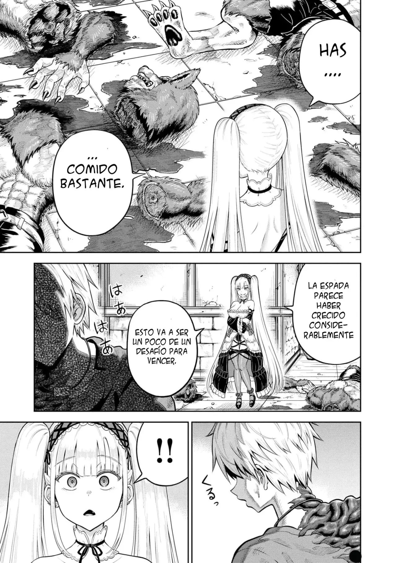 Dungeon ni Hisomu Yandere na Kanojo ni Ore wa Nando mo Korosareru Capítulo 8 - Página 23 en español