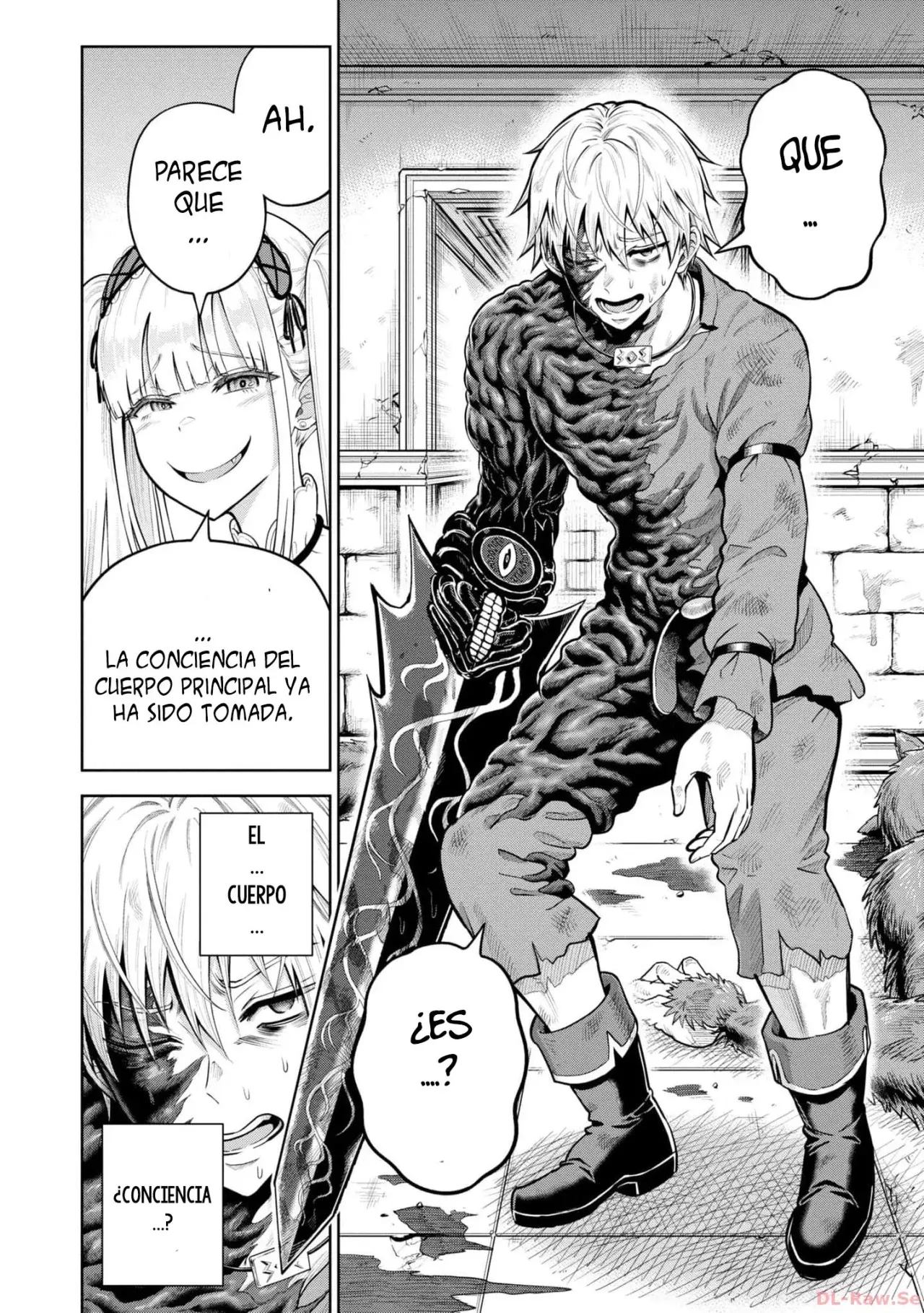 Dungeon ni Hisomu Yandere na Kanojo ni Ore wa Nando mo Korosareru Capítulo 8 - Página 24 en español