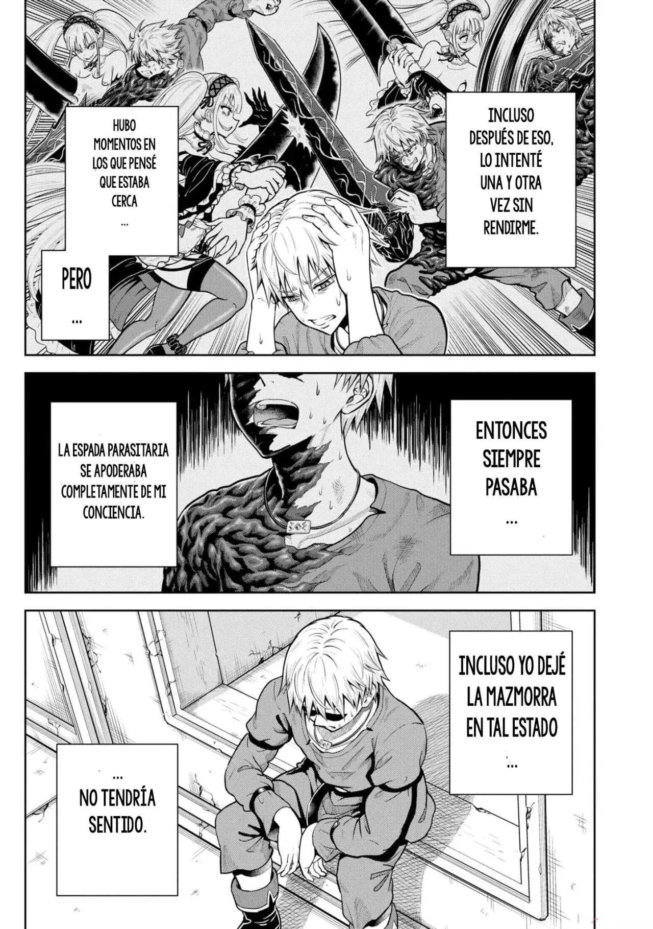Dungeon ni Hisomu Yandere na Kanojo ni Ore wa Nando mo Korosareru Capítulo 8 - Página 27 en español