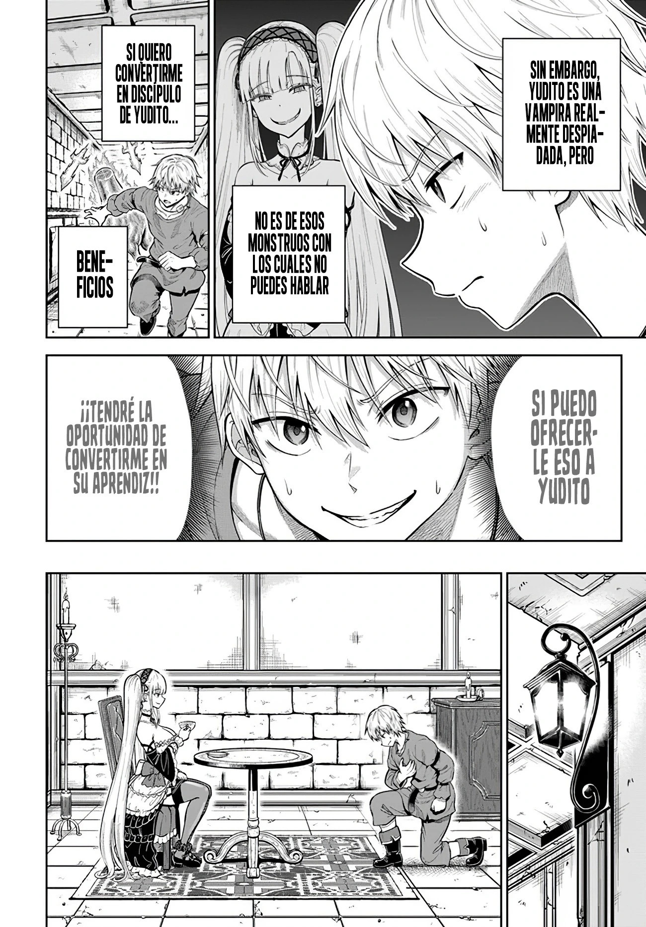 Dungeon ni Hisomu Yandere na Kanojo ni Ore wa Nando mo Korosareru Capítulo 9.1 - Página 9 en español