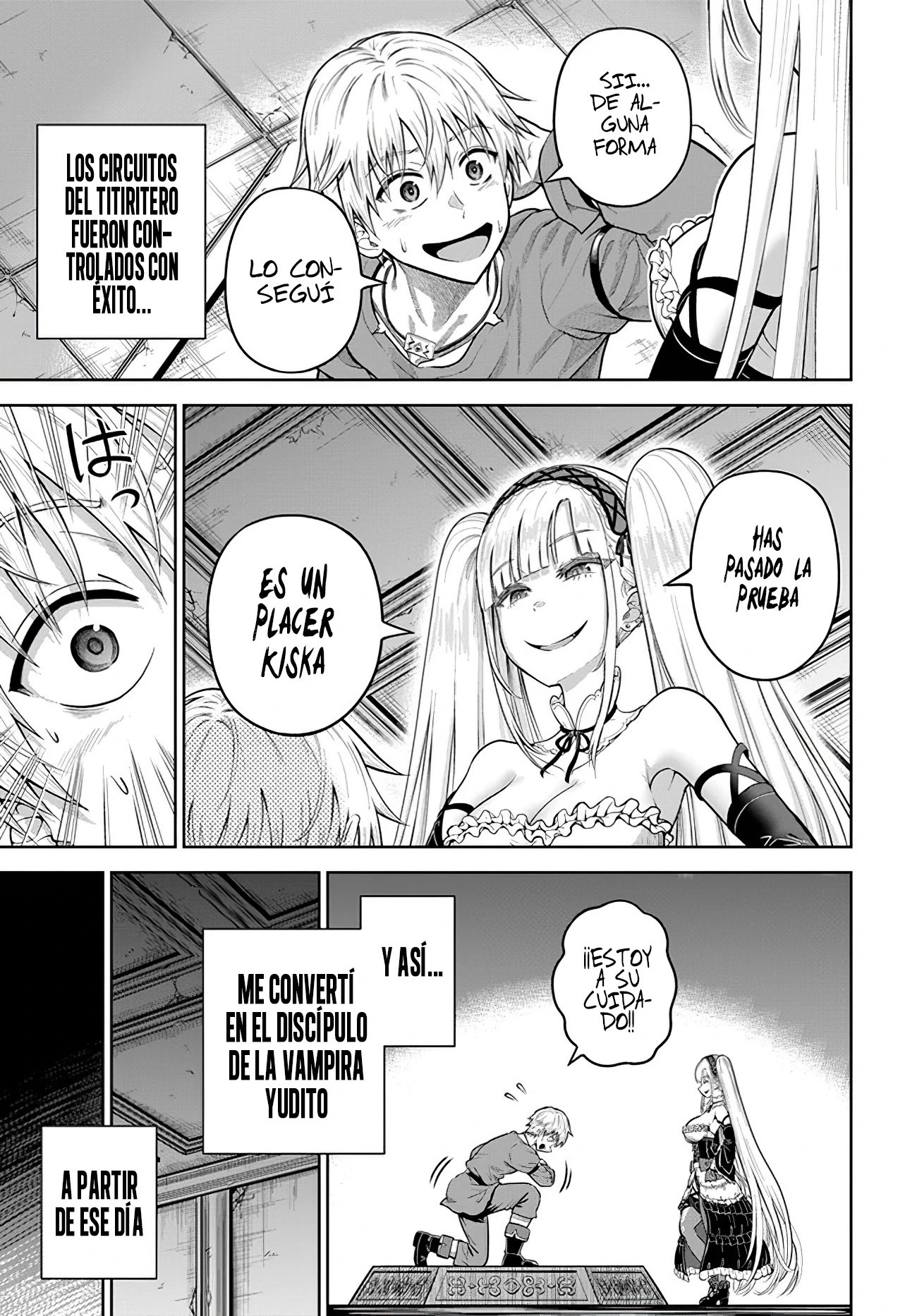 Dungeon ni Hisomu Yandere na Kanojo ni Ore wa Nando mo Korosareru Capítulo 9.2 - Página 19 en español