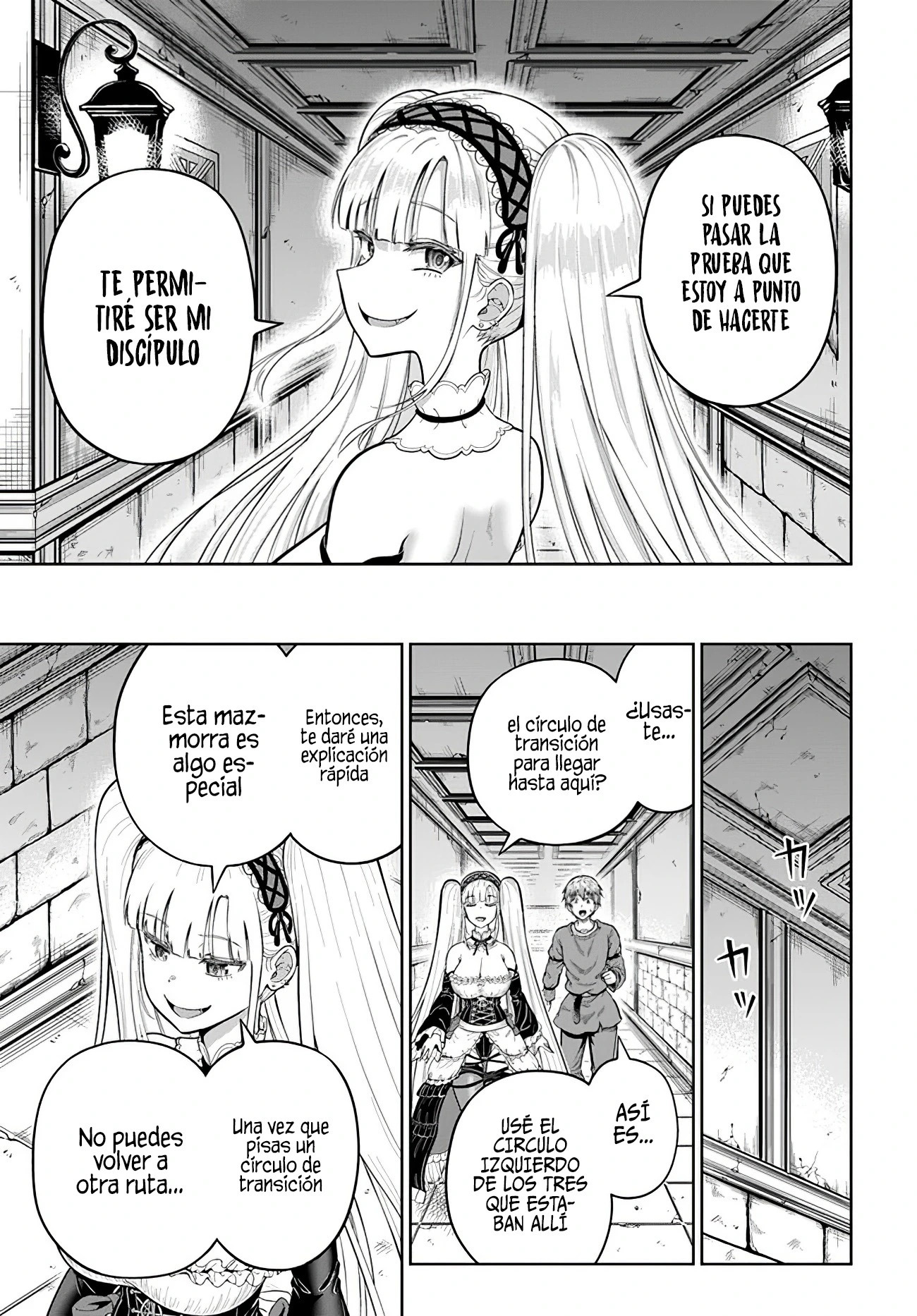 Dungeon ni Hisomu Yandere na Kanojo ni Ore wa Nando mo Korosareru Capítulo 9.2 - Página 5 en español