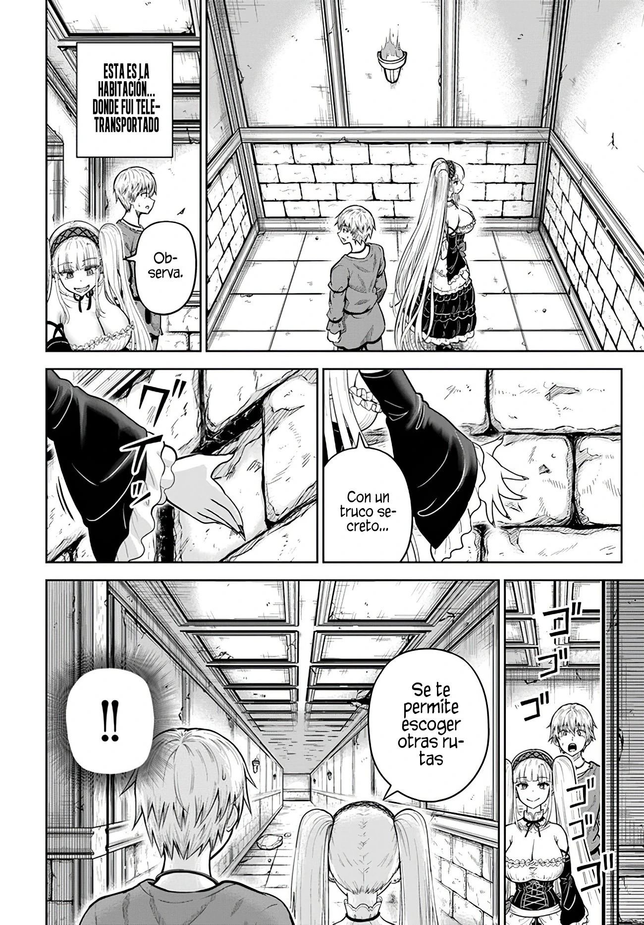 Dungeon ni Hisomu Yandere na Kanojo ni Ore wa Nando mo Korosareru Capítulo 9.2 - Página 6 en español